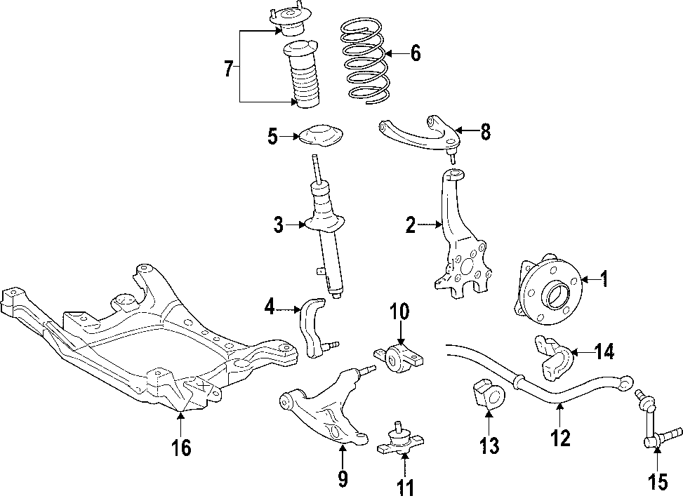 Lexus Is250 Parts Diagram